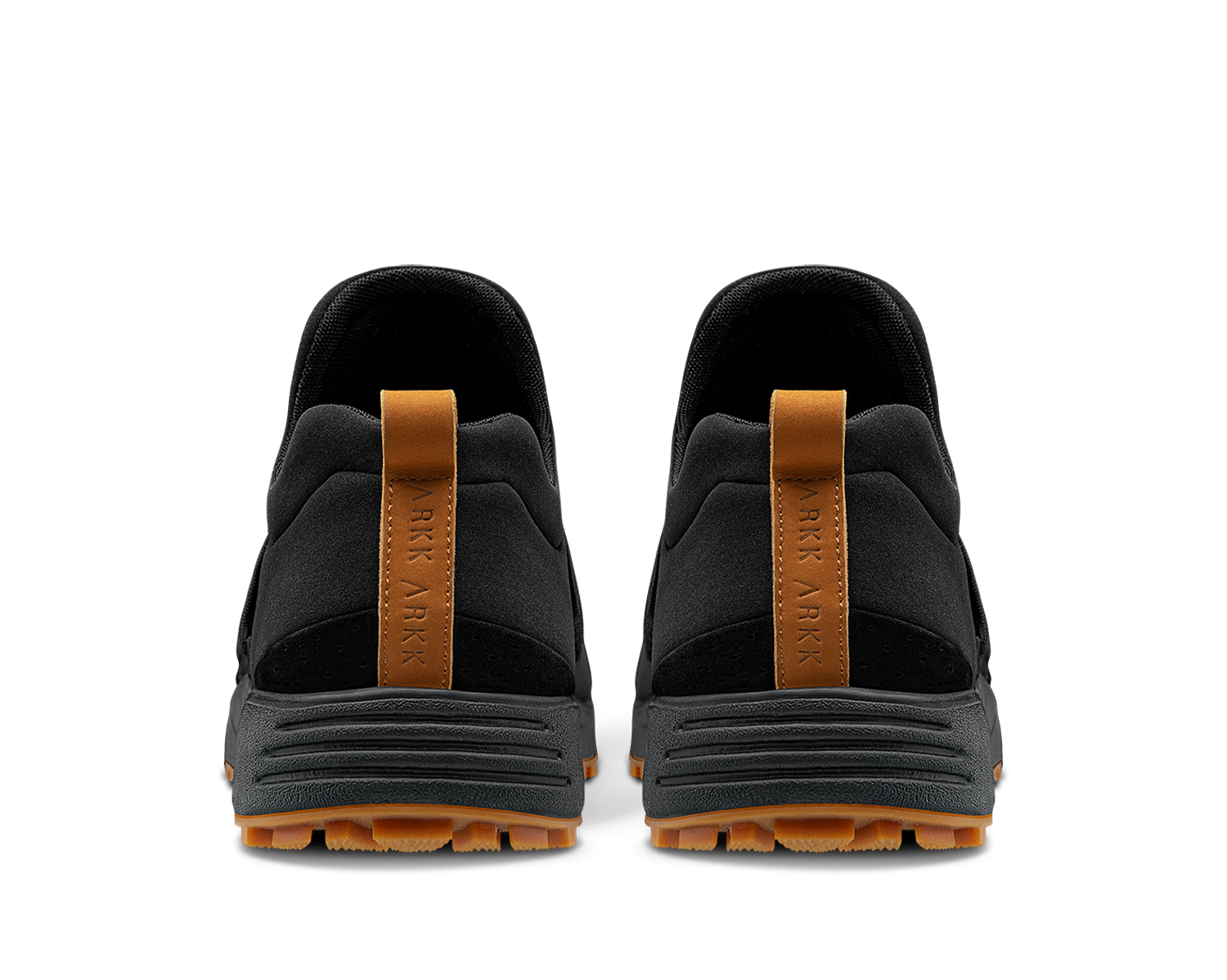 ARKK Collection Raven Nubuck S-E15 Vibram | Black Brown Gum | Men Raven